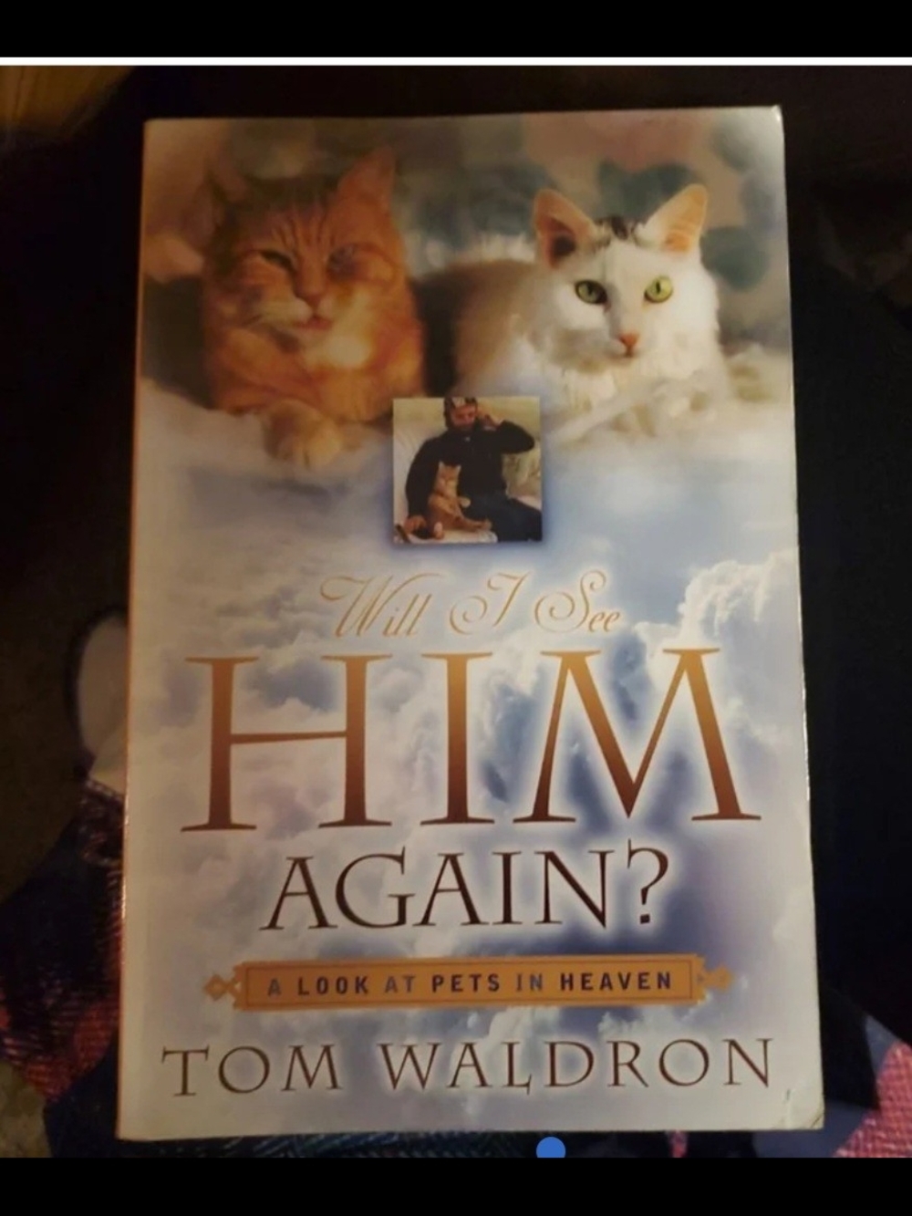 "Will I See Him Again?" Pet Book - White & Orange Cover